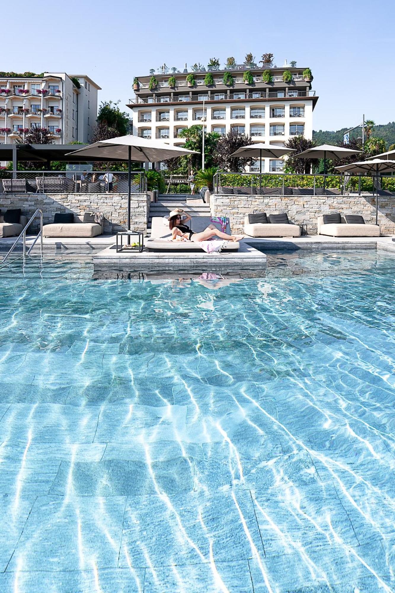 Hotel La Palma Stresa Exterior photo